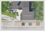 design backyard, hardscape, pool deck, patio, outdoor kitchen, driveway render